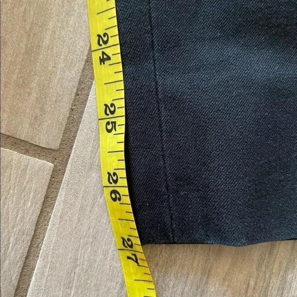 LAFAYETTE 148 NEW YORK Black Pants Sz 12 Side Zip - Picture 4 of 6